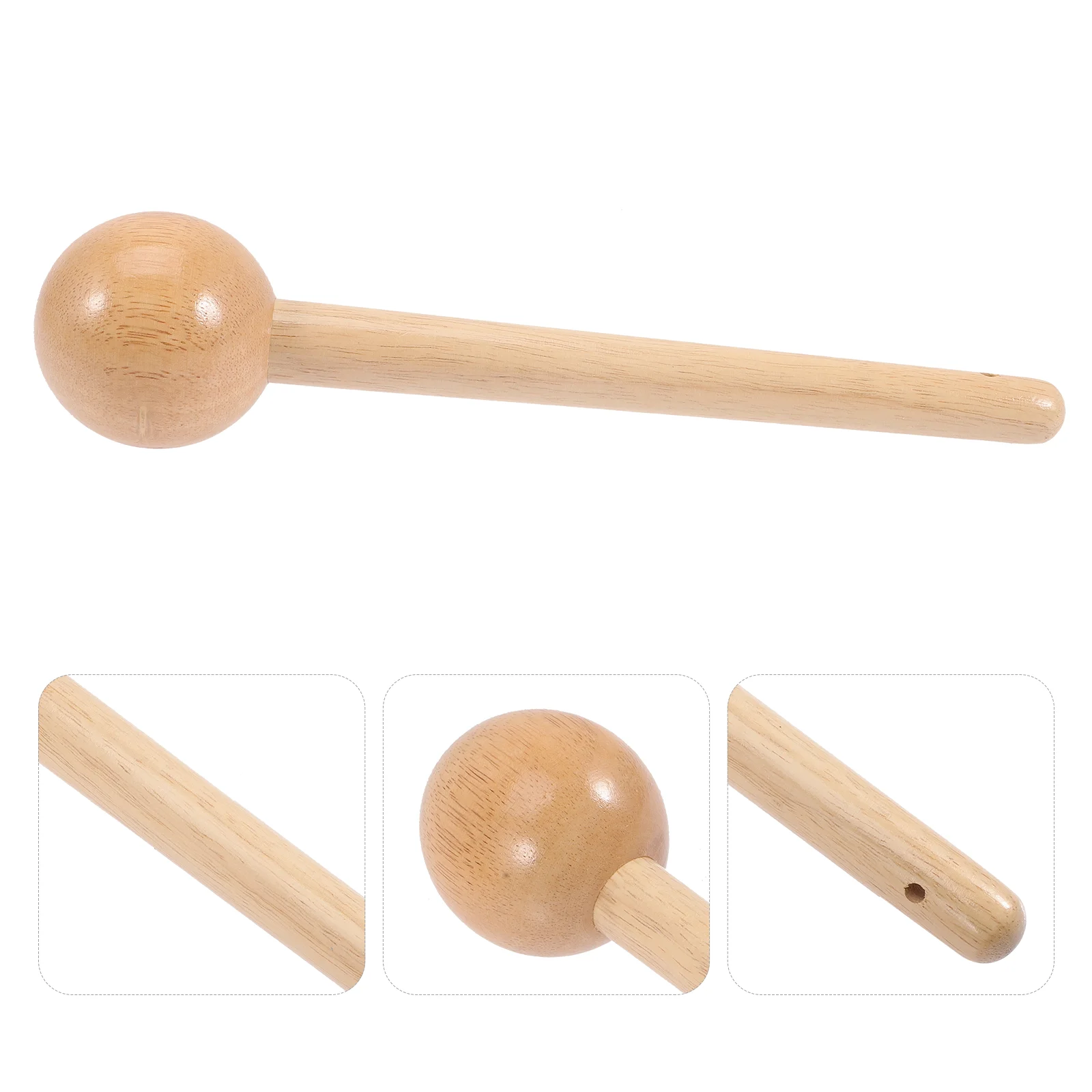 

Glove Mallet Baseball Glove Treatment Kids Wooden Hammer Shaper Mallet Toy Round Hammer