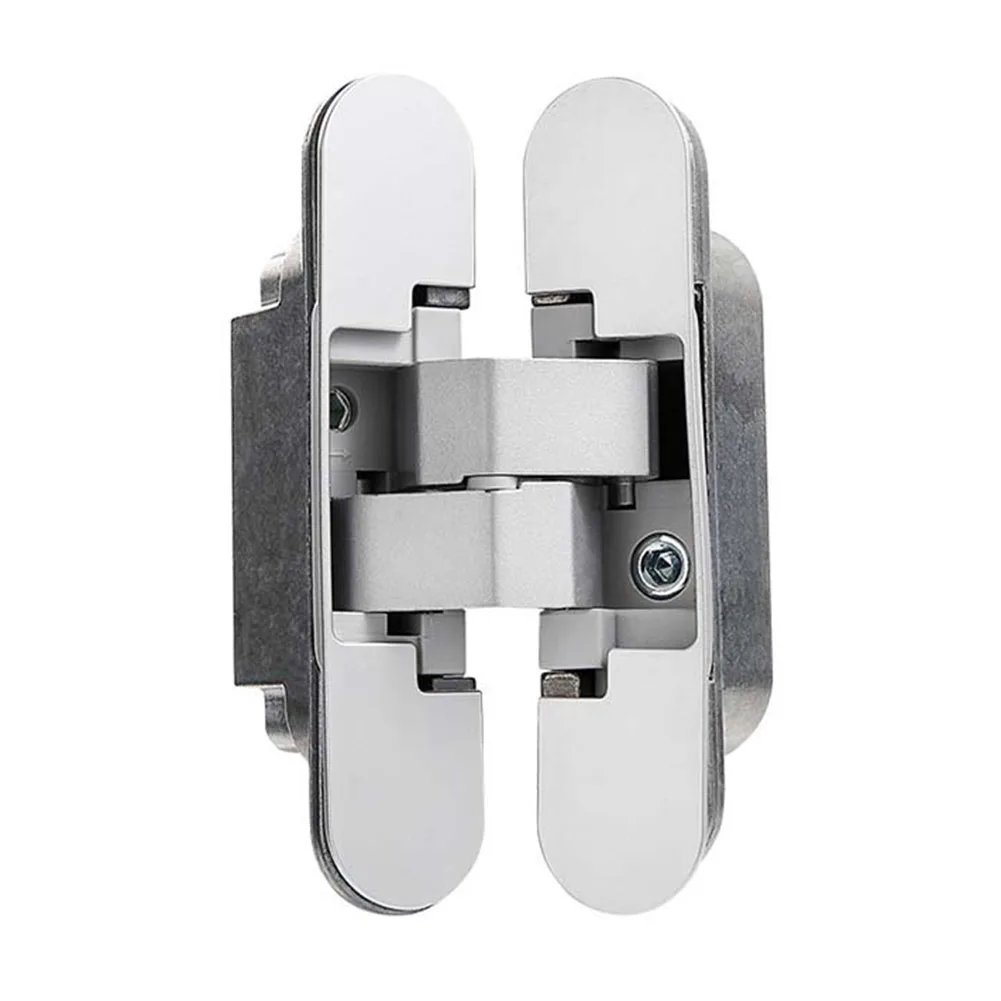 

Invisible Furniture Supplies Sash Accessories Hinge for Folding Doors 3D Zinc Alloy + 304 Stainless Steel 110x25mm Black