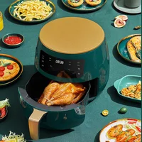 Multifunction 1400W Air Fryer 4.5L Oil Free Health Cooker Touch LCD Display No-Stick Pan Fry Bake Heating Roast Kitchen Machine 1