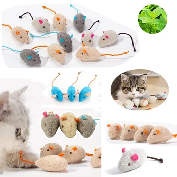 Catnip Rattle Mouse Toys 1
