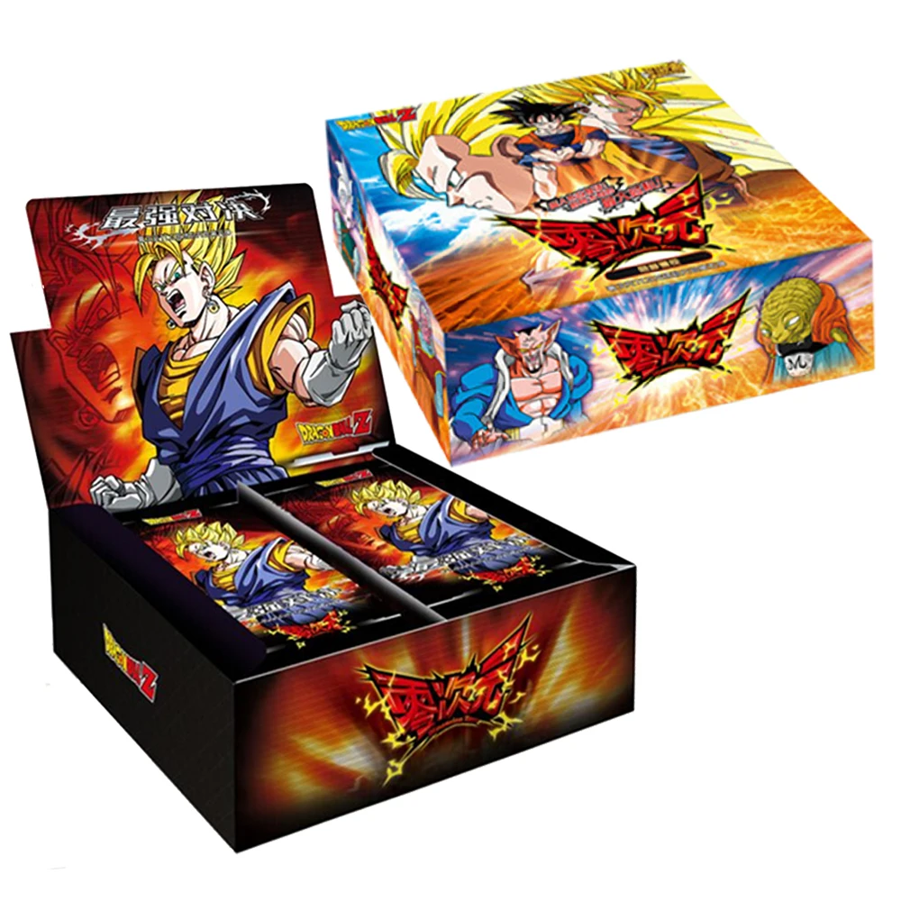 

Dimension Zero TCG Dragon Ball Saiya 210PCS TCG Game Cards Hero Battle Table Toys for Family Children Christmas Gift Birthday