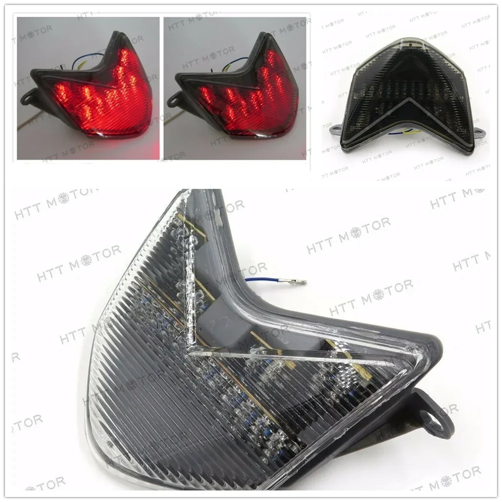 Clear Tail Light Brake Light for 2005 2006 Kawasaki Ninja ZX