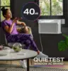 View Inverter Window Air Conditioner Unit, 10,300 BTU, U-Shaped Adjustable Depth, Energy Efficient Cooling up to 450 sq ft 3