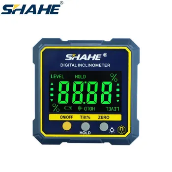 SHAHE Digital Angle Gauge Magnetic Protractor Inclinometer 1