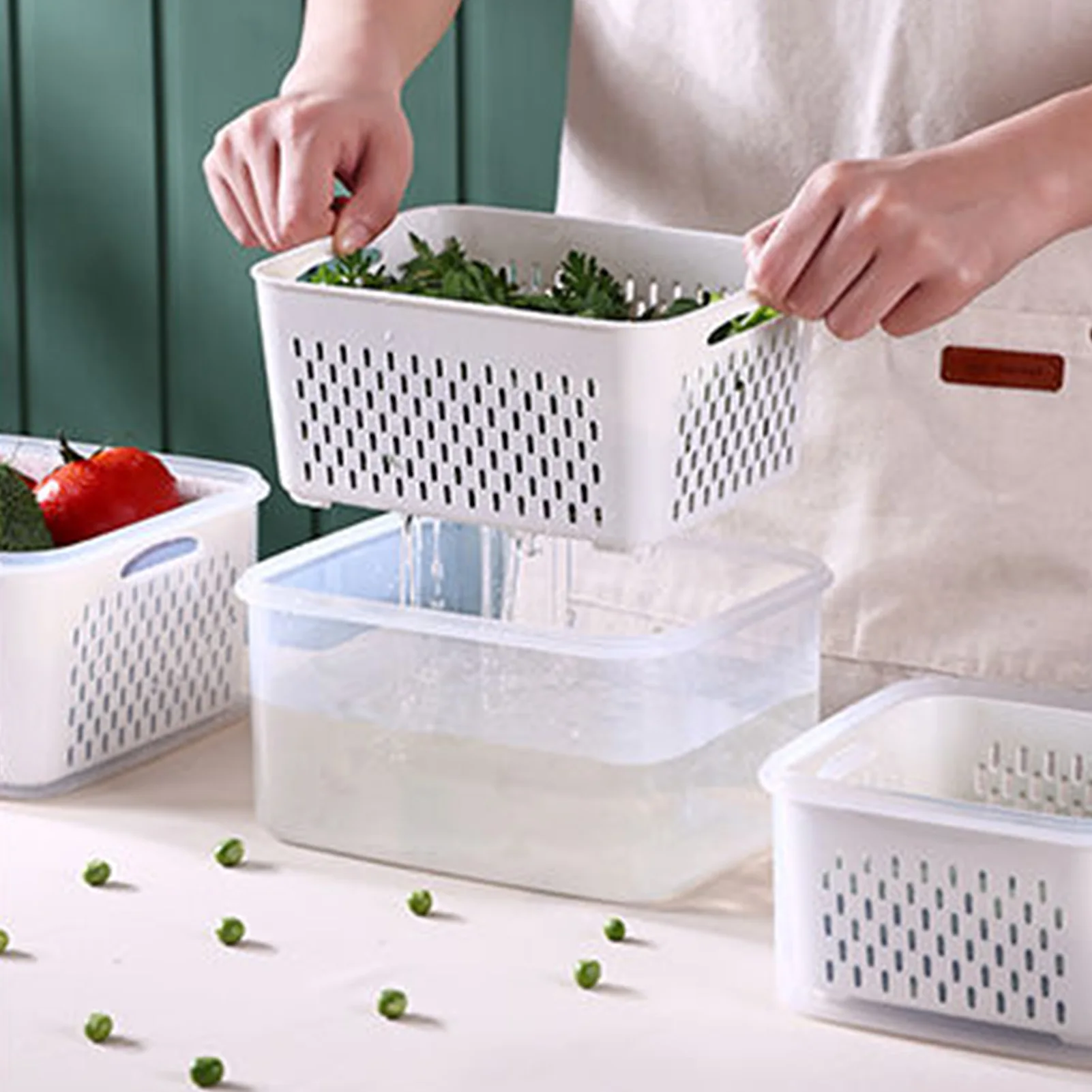 Fresh Vegetable Fruit Storage Containers Produce Saver Refrigerator
