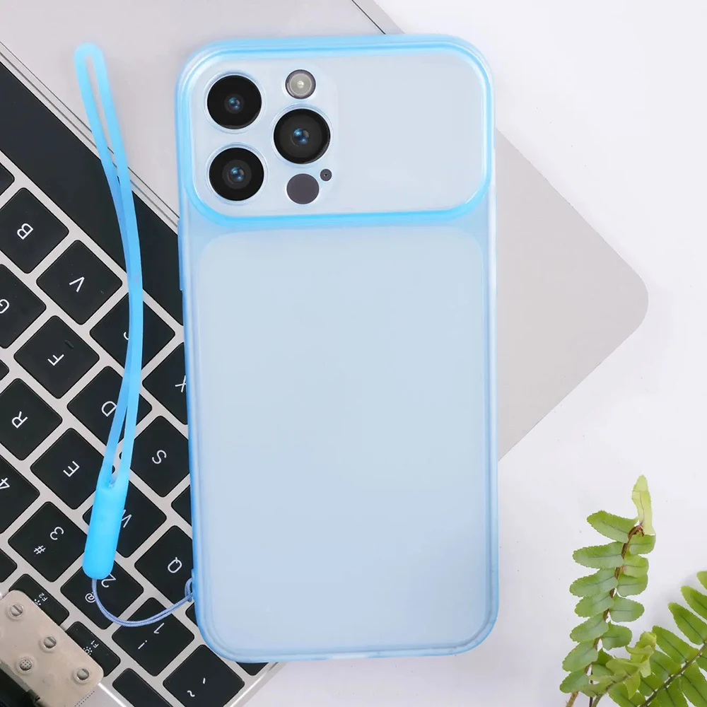Luxury Night Light Luminous Clear Silicone Phone Case - Transparent Cover
