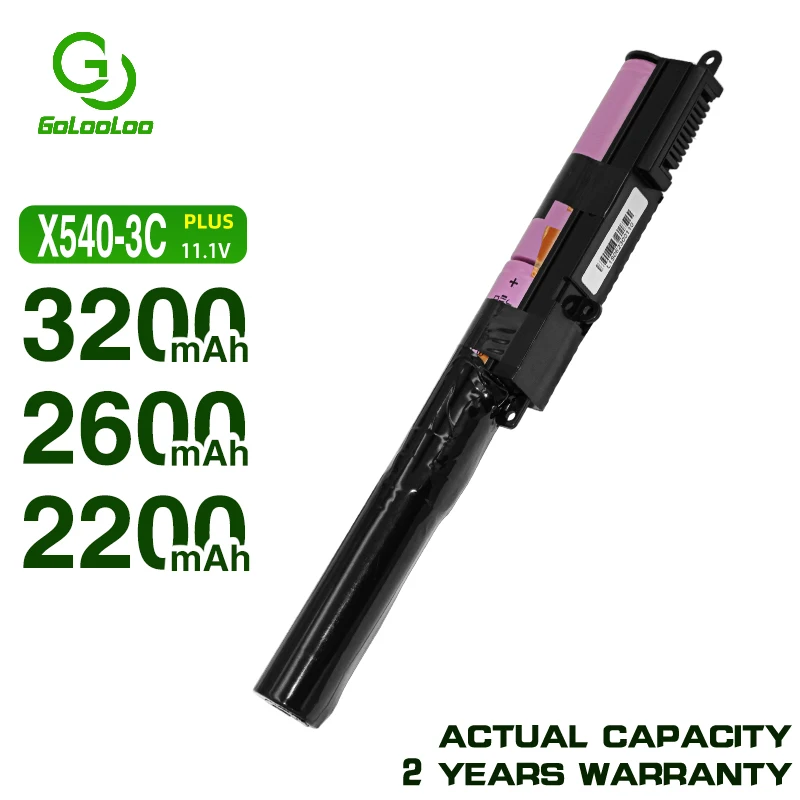 

Golooloo A31N1519 Аккумулятор для ноутбука ASUS X540 X540L X540LA X540LJ X540S X540SA X540SC X540YA A540 A540LA F540SC R540S R540SA