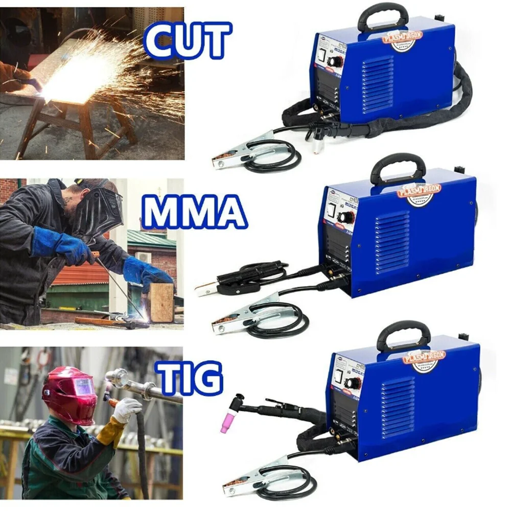 Plasmargon Plasma Cutter 4 in 1 Welding Machine CT418 Tig MMA CUT HF Pulse DC inverter CNC Plasma Cutter for Metal 4