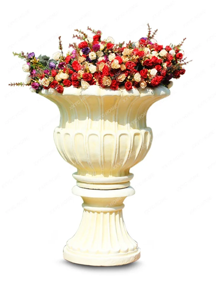 

Уличный цветочный горшок простой бонсай творческая скульптура украшение искусственное украшение зеленый редис на земле зеленый