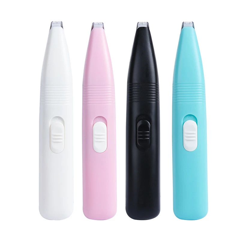Dog Hair Trimmer Portable Electric Mini Pet Hair Trimmer for Dogs ats Low Noise for Trimming Around Paws Eyes Ears Face