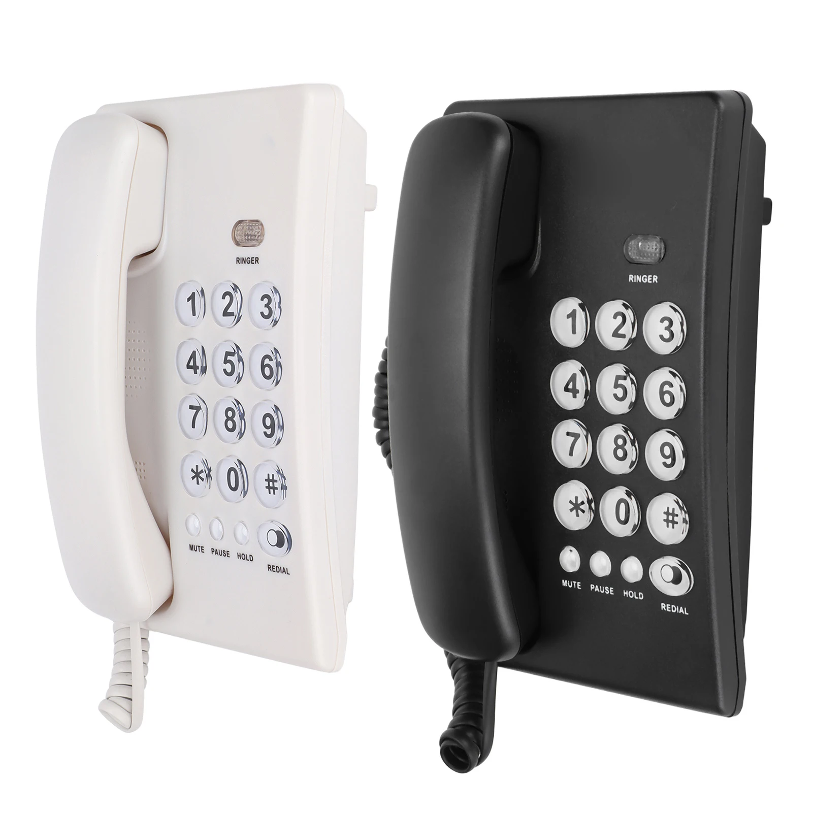 KXT504 Desktop Corded Telephone Multifunctional Large Button Landline Phone for Home  Hotel Large Button Landline Phone