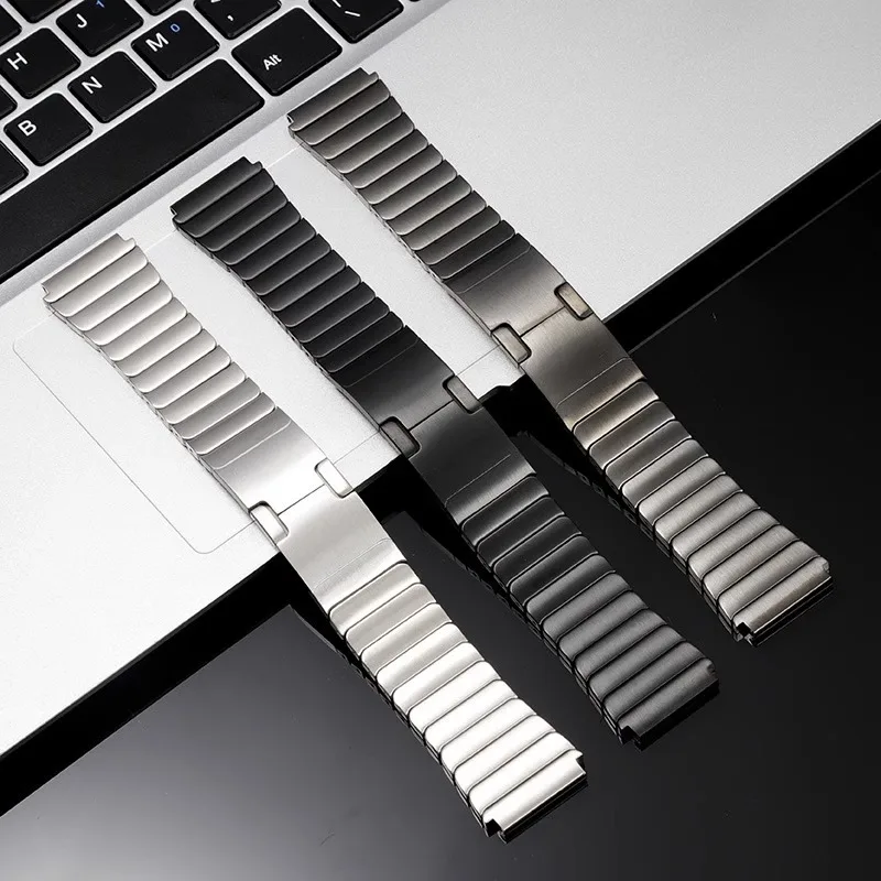 Original Titanium Grey Strap for Huawei Watch GT2 Pro 22mm Stainless Steel Correa Metal Watch Band for GT2 46mm GT2e Wrist Band