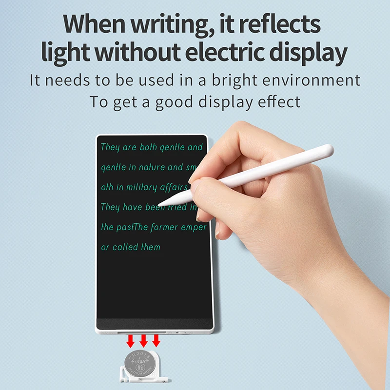 6.5-inch Screen Superfine Handwriting LCD Writing Board Meeting Magnetic Single/Double Sided Pad Liquid Drawings Tablet 3
