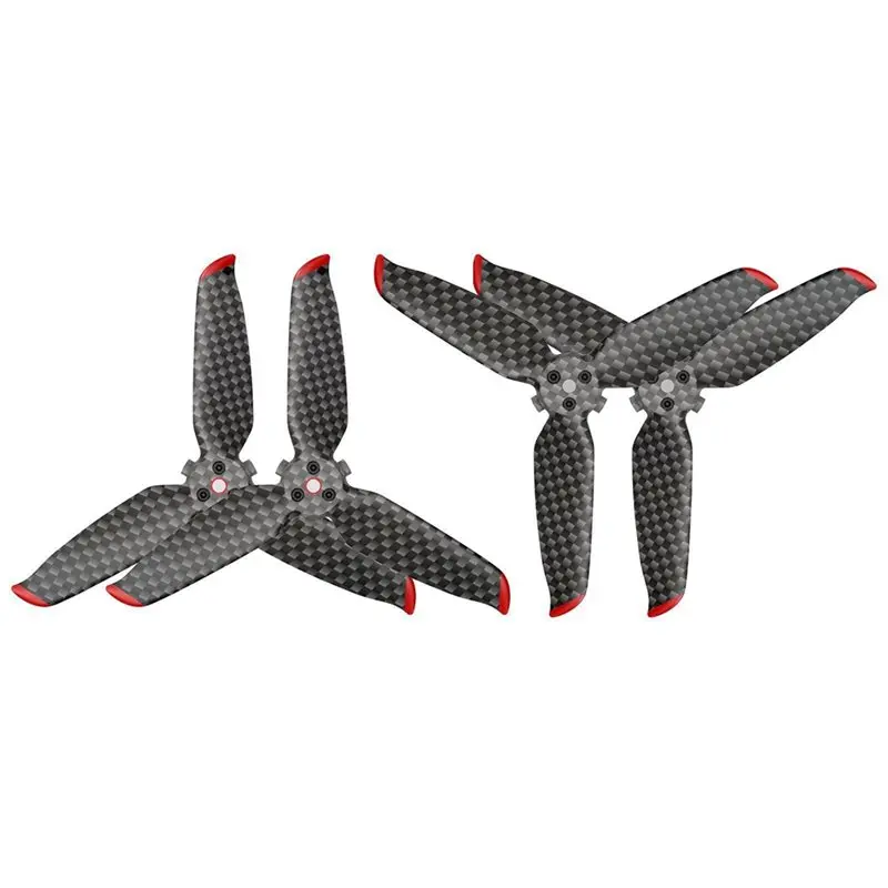 DJI FPV 콤보 드론 액세서리용 8개 프로펠러 카본 파이버 블레이드 5328S 프로펠러