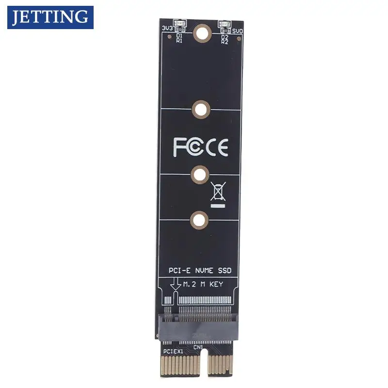 

Адаптер PCIE-M2 NVMe SSD M2 PCIE X1 Raiser PCI-E PCI M Соединитель в форме ключа поддерживает 2230 2242 2260 2280 M.2 SSD полную скорость
