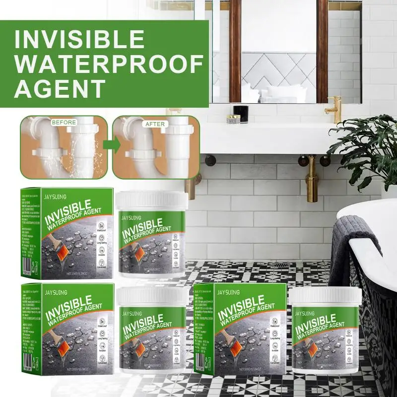 Description Picture 2 of itemStrong Invisible Waterproof Agent Transparent insulating sealant Leak-Free Glue Adhesive Sealing Coating Toilet Repair Tools