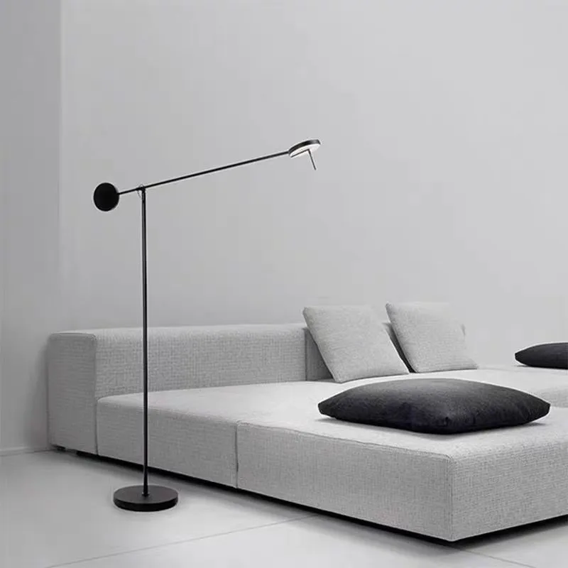 Invisible Wall lamp led Long Swing Arm Lamp black minimalist lamp Home Bedside Atmosphere Decoration Office study long pole lamp 5