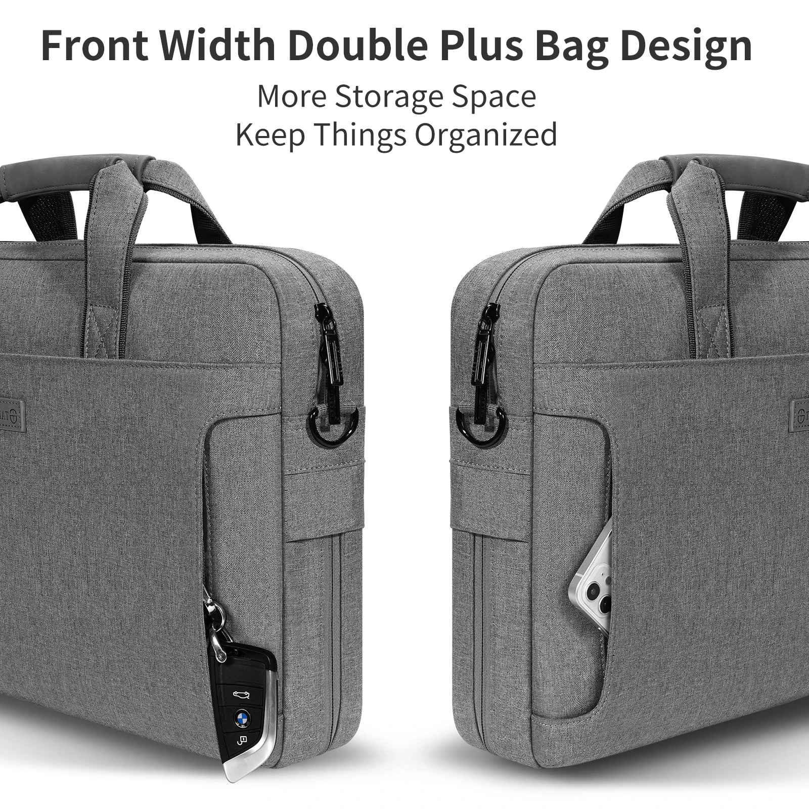 Laptop Bolsa 15.6 16 17.3inch Mulher Man Sleeve Case para Macbook m2 Air m1 Pro 13.3 14 15.4 Bolsa hp Dell Xiaomi Huawei Maleta - Imagem 3
