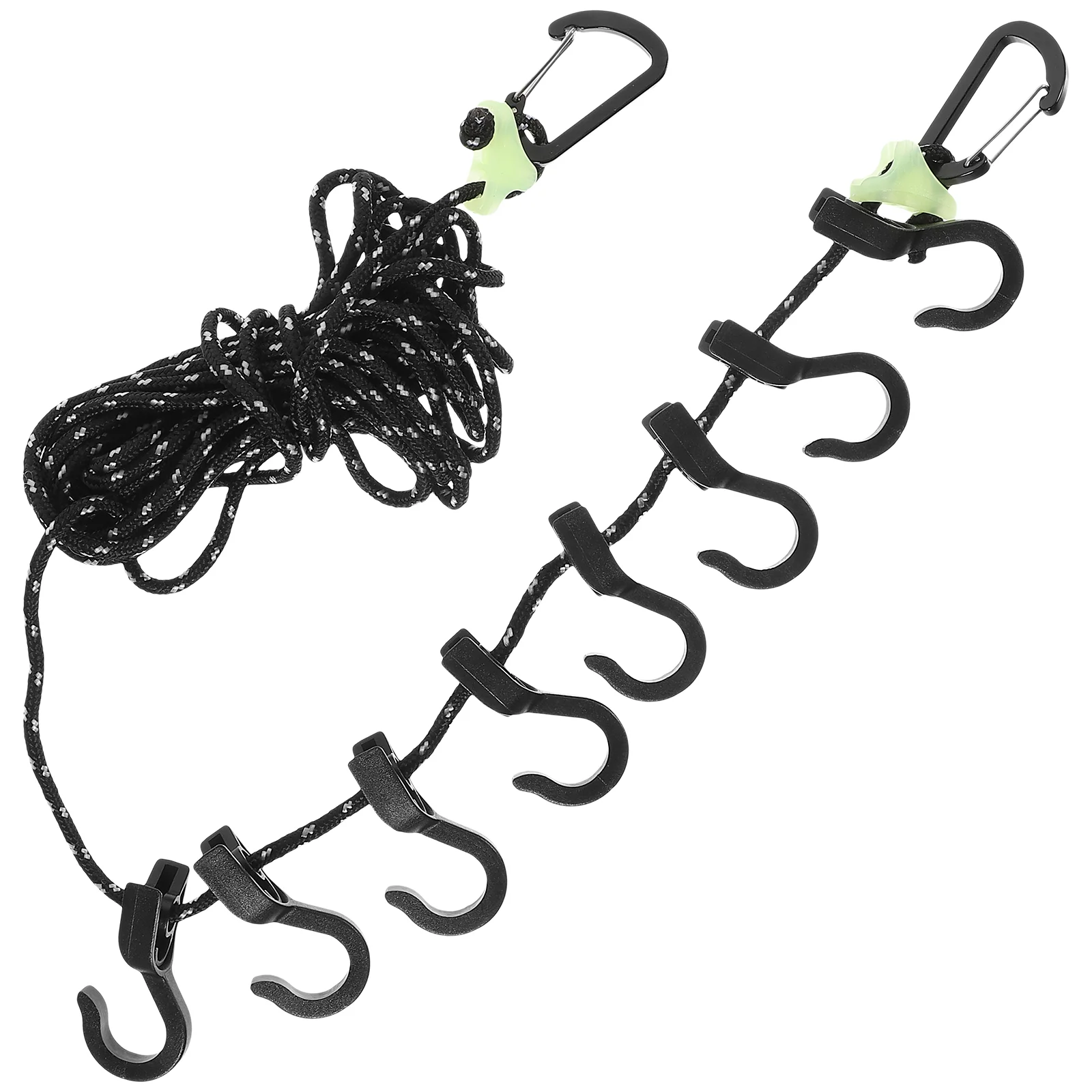 

Clothesline Hangers Home Drying Ropes Coat Travel Windproof Clotheslines Iron Outdoor for