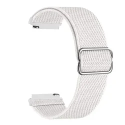 Adjustable Nylon Strap - Quick Release 22mm Sports Breathable Wristband - Amazfit Bip 5 6 (05 - White)