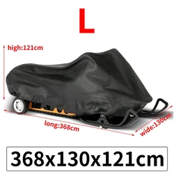 All-Weather Waterproof Outdoor Snowmobile & Motorcycle Cover in Dutch is: 