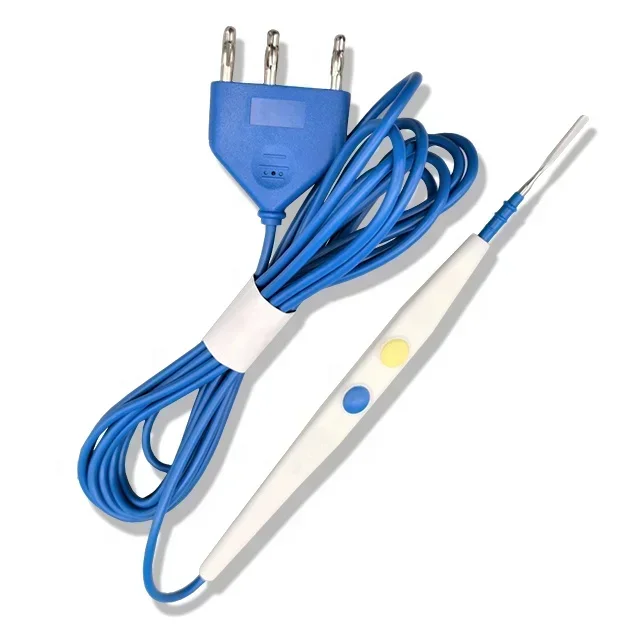 High Frequency Disposable Monopolar Electrosurgical Pencil Cautery Diathermy Electro Surgical ESU Pencils