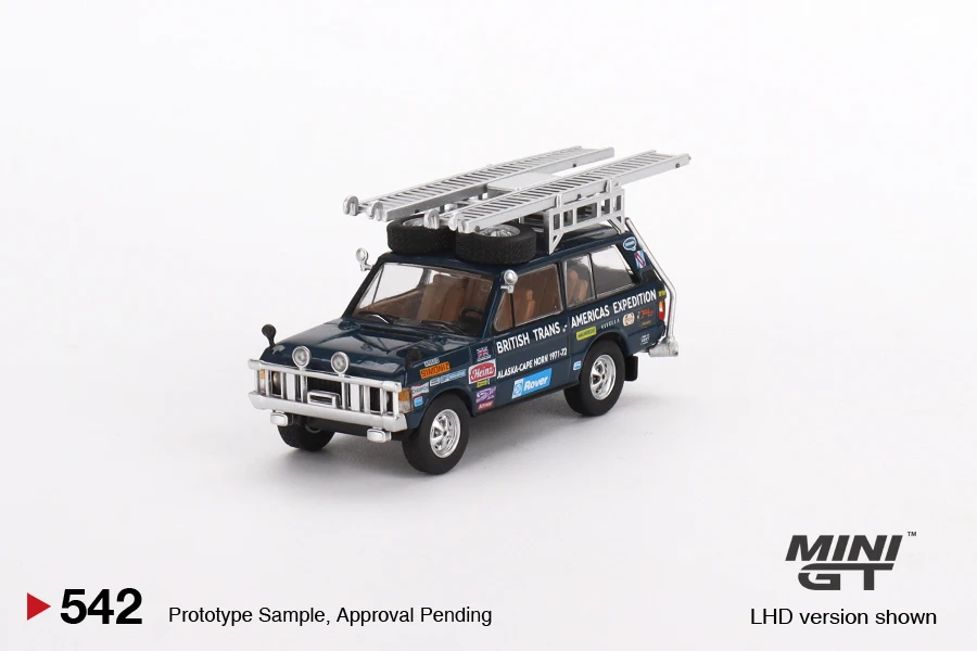 

Коллекционная модель автомобиля из британского сплава MINIGT 542 1/64 Range Rover 1971