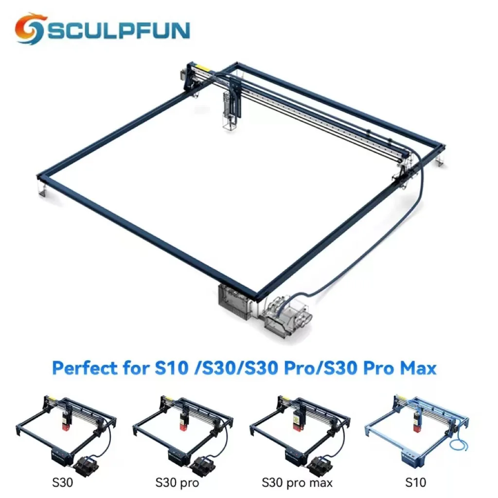 

SCULPFUN Expansion Kit for S10/S30/S30 Pro/S30 Pro Max 935x905mm Engraving Area X Y-axis Expansion kit Directly Installed