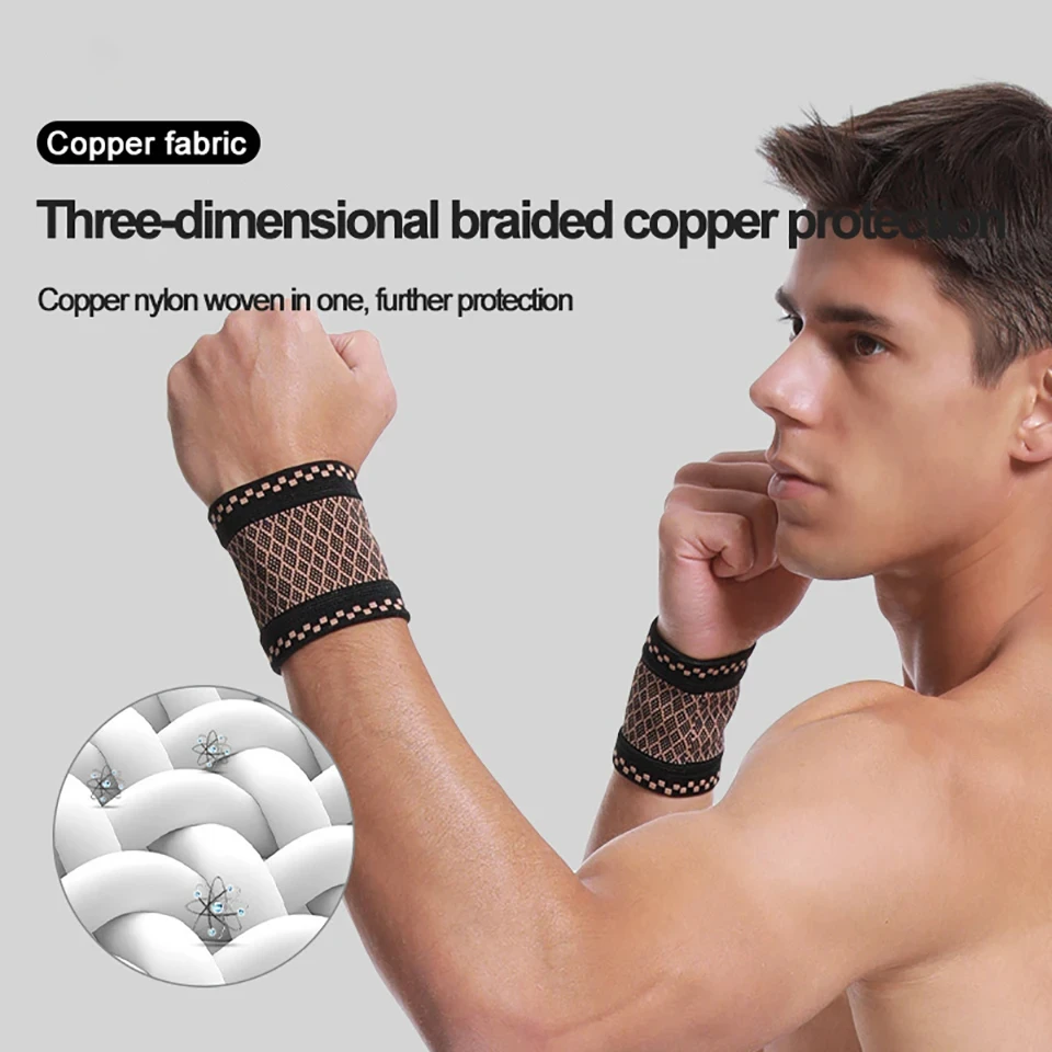 Copper Fiber Wrist Support 4
