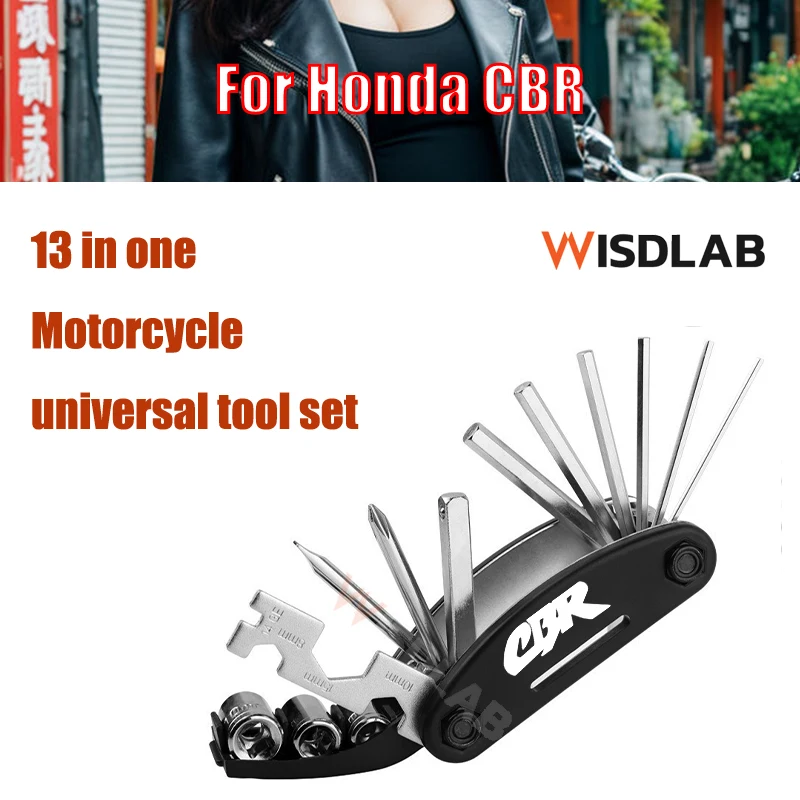 

Для Honda CBR 13 шт. набор инструментов для ремонта мотоцикла и велосипеда 13 в 1 Семейный комплект для дома на открытом воздухе путешествия кемпинга спорта