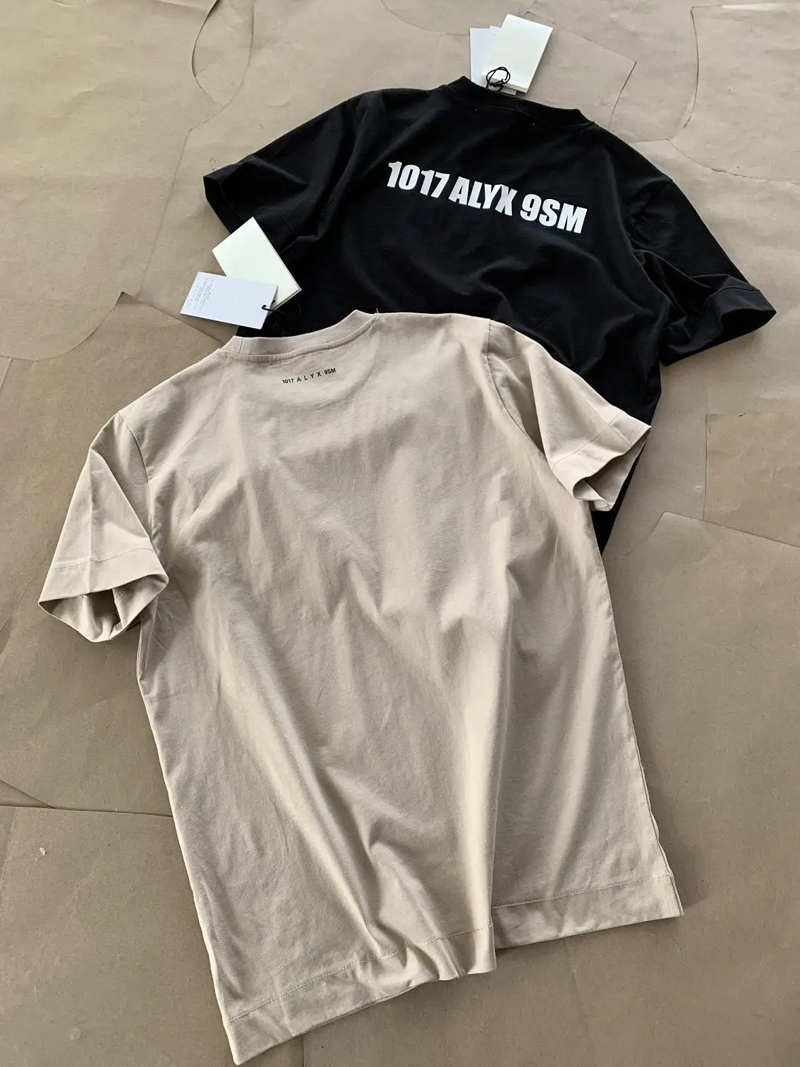 22SS High Quality 1017 ALYX 9SM Logo Print ALYX T Shirt Men Women EU Size  100% Cotton ALYX Top Tees