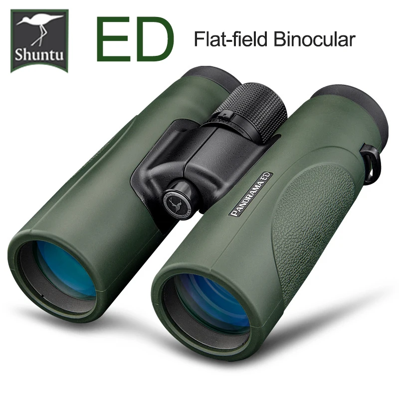 

10X42 Professional Flat Field ED Binocular Super Powerful Magnesium Alloy Nitrogen Filled Waterproof Phase Coated Telescope