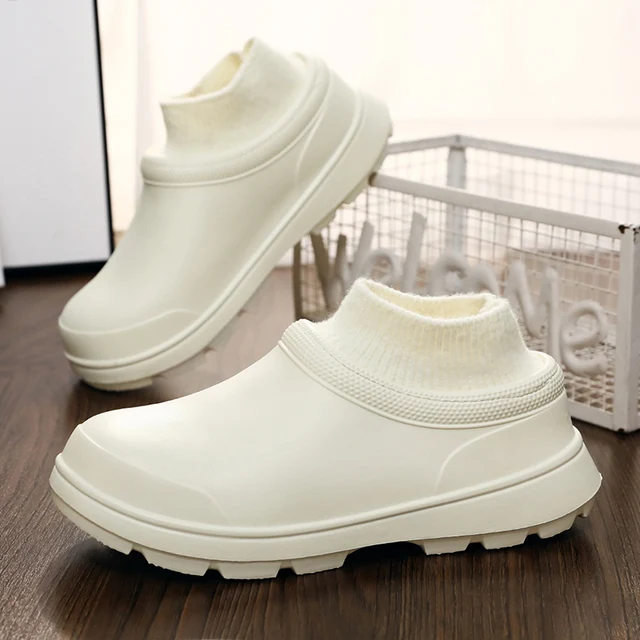 Winter comfort and style with Warm Vamp Socks Shoes Snow Nursing Boots