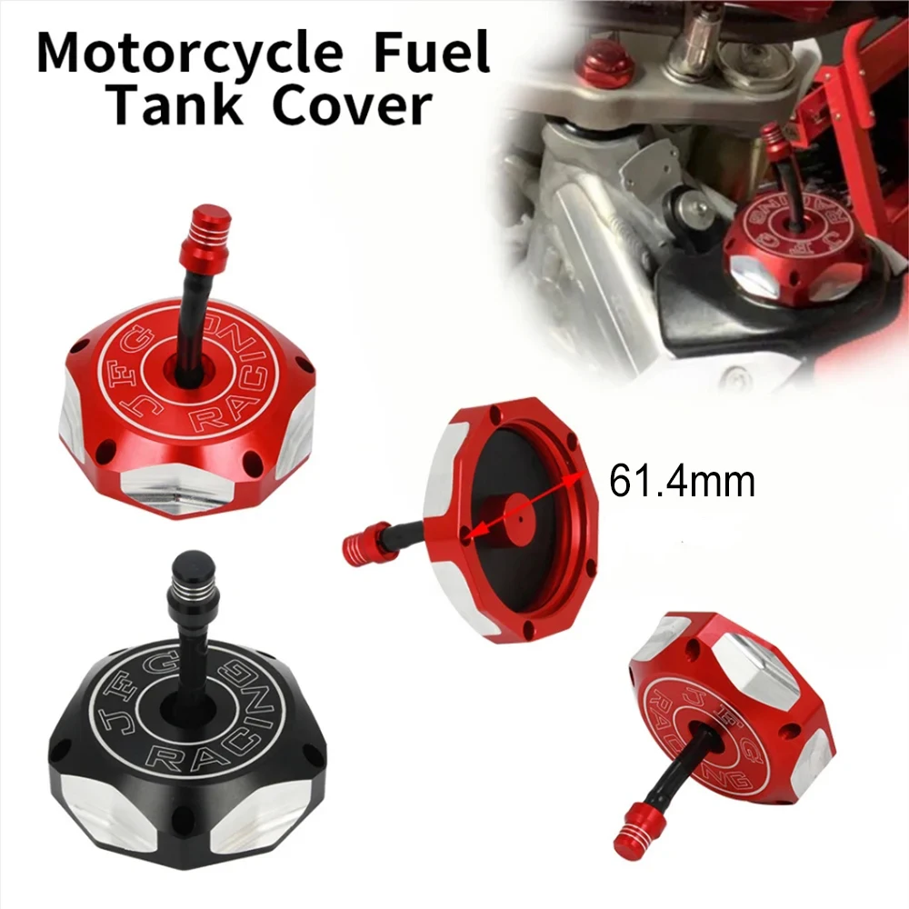 Motorcycle CNC gas cap oil tank cover for HONDA XR 70R 80 100R 200 250 600L 650 CRF 250X 250R 450R 450X 450RX TRX 400EX 450R