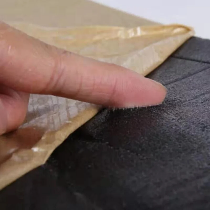 Cars Sound Proofing Deadener Foam Self Adhesive Auto Interior Heat Insulation Soundproof Cotton Mat 5mm 10 Sheets 25*18cm sound proof mat sound insulation mat soundproofing cotton sound insulation cotton sound absorbing foam soundproofing foam heat insulation mat sound deadener mat