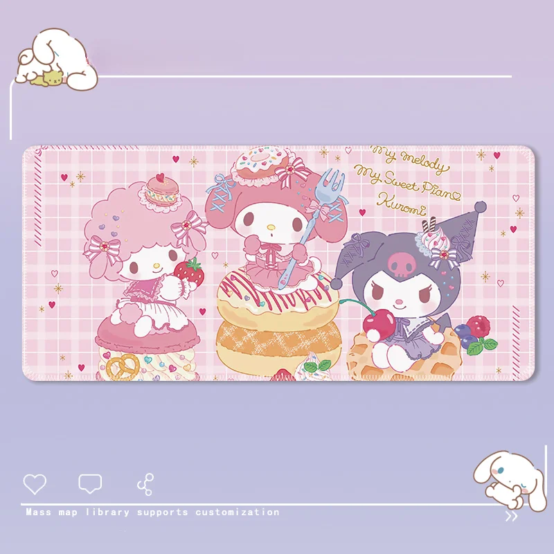 Sanrio Friends Die-Cut Desk Mouse Pads: Cinnamoroll, My Melody, Kuromi –  Kawaii Gifts