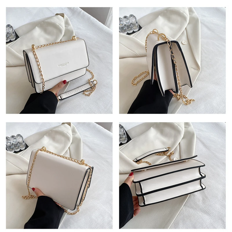 Lacel Urwebin Small Crossbody Bags for Women Stylish Designer Purses White Messenger  Bags Coin Purse including 2 Size Bag: Handbags