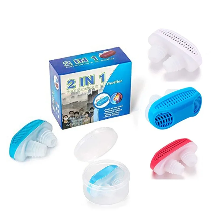 Anti Snoring Nasal Dilators Silicone Anti Snore Nose Clip Sleep Tray Sleeping Aid Apnea Guard Night Device Health Care 2025