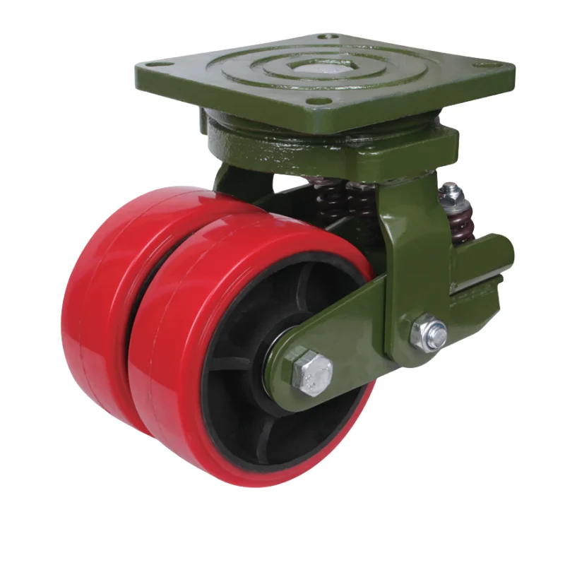 8 in High Load Capacity 2ton Industry Super Heavy Duty Trolley Swivel Caster Spr