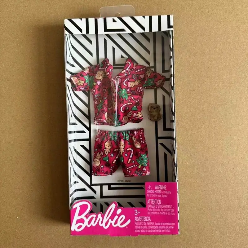 Genuine Barbie Doll Fashion Clothing Set For Girls Play Time Dress-Up Diverse Styles Doll Accessories Toy Girl Birthday Gift