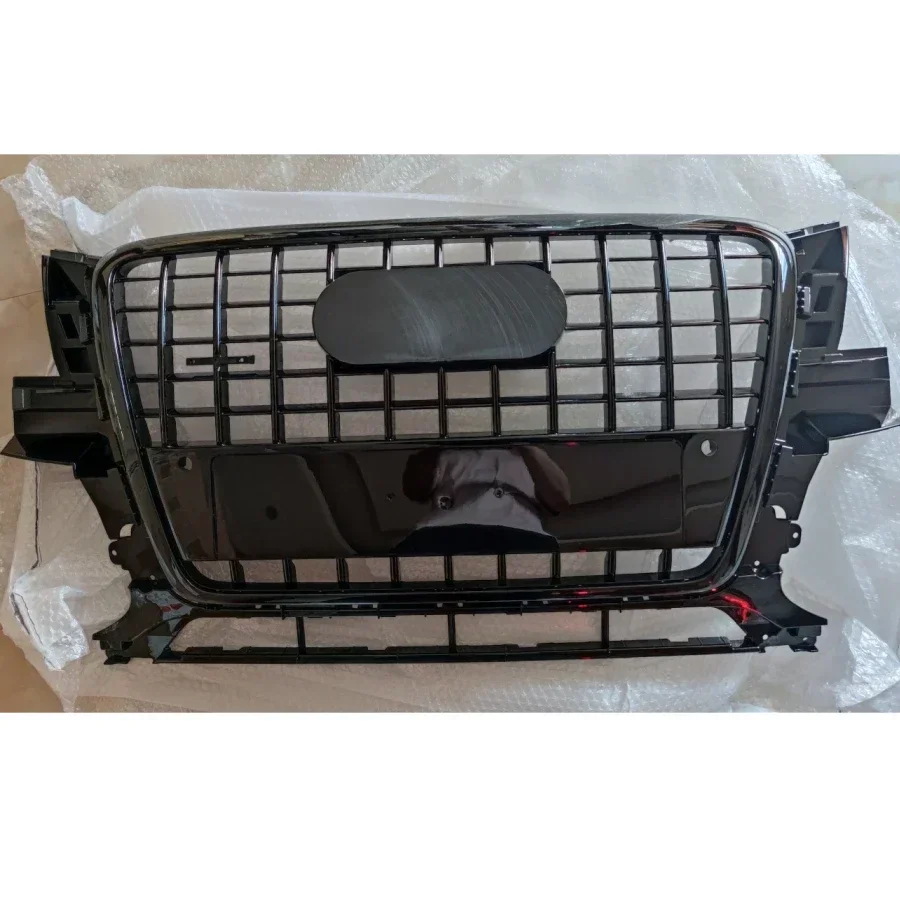 

For SQ5 Style Front Bumper Mesh Hood Grill Grille Universal for Audi Q5 ABS Bumper Grill 2009 2010 2011 2012 For RSQ5 Grill