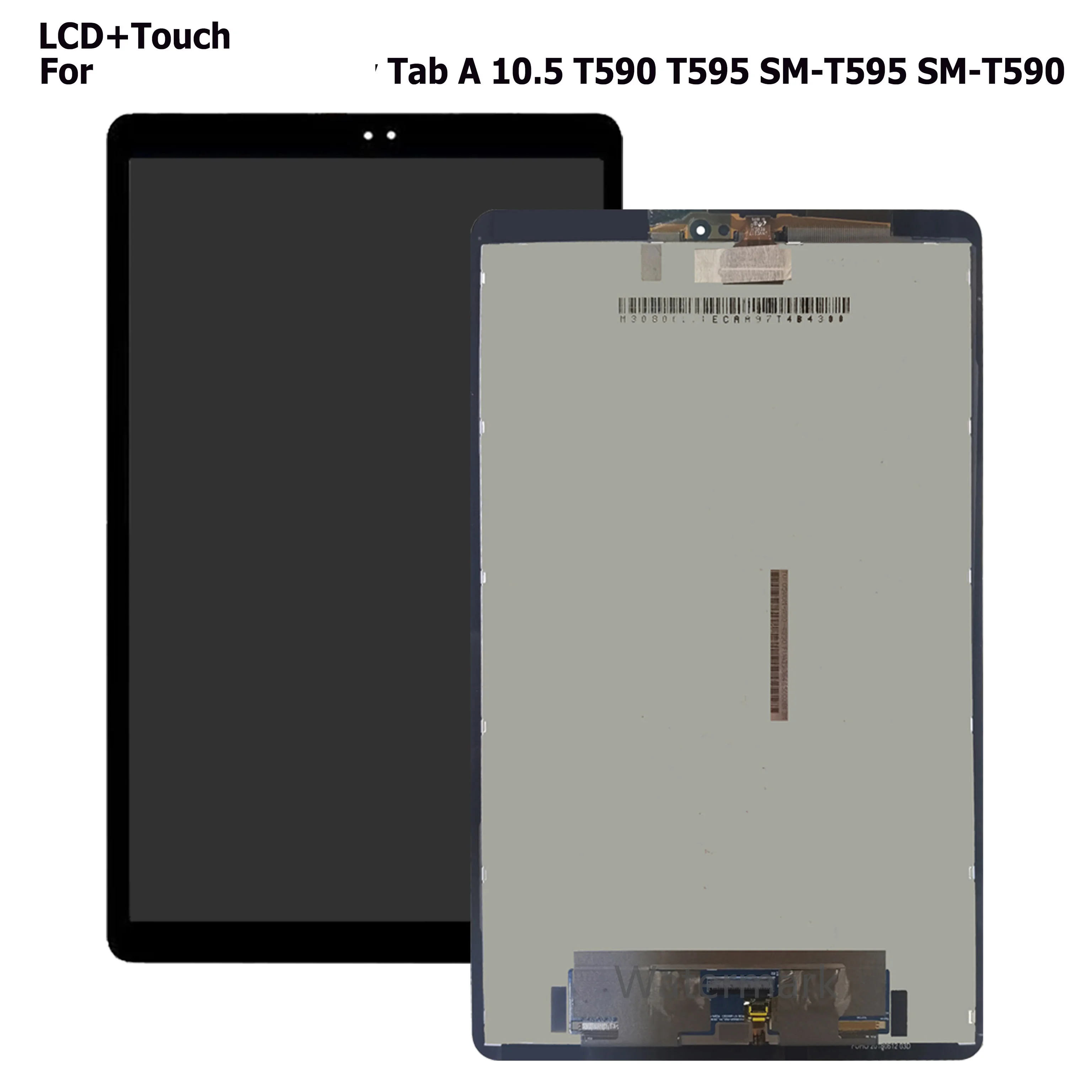 NEW For Tab A2 T590 T595 SM-T595 SM-T590 Tablet LCD Display Panel Screen Touch Screen Digitizer Full Assembly Replacement