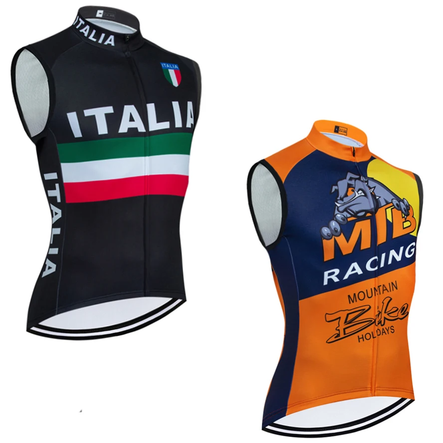 2025 ITALIA Team Cycling Jersey Windbreaker Men Women MTB Bike Vest Maillot Ropa Ciclismo Bicycl Tshirt Clothing