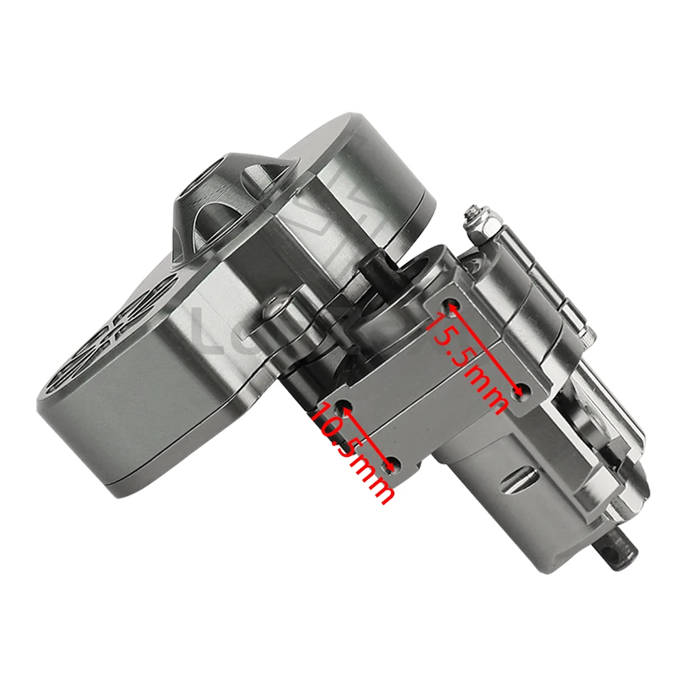 Metal Transmission Cutoff Gearbox with Gears Set For Axial SCX10 AX10 Wraith 1/10 RC Crawler Car Truck Upgrade Parts