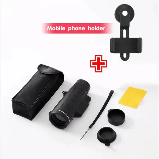 40X60 Telescope Professional Monocular Powerful Binoculars Pocket Telescope with Tripod for Travel Holiday as Gift Teleskop - Image 5