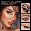 QIBEST Black Liquid Eyeliners Waterproof Long Lasting Sweatproof Quickily Drying Eyeliners Pencil Eyes Cosmetics Make up Tools 2