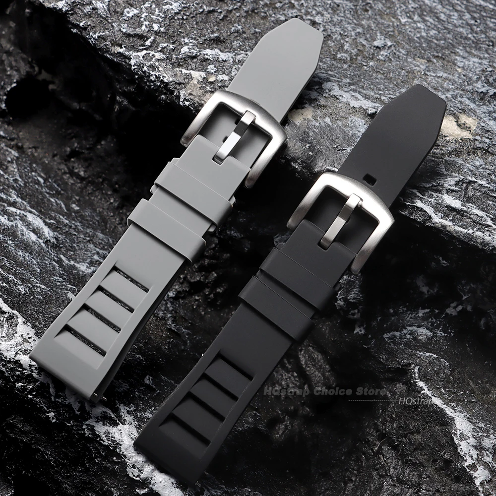 Soft Silicone Quick Release Waterproof Sport Watchband Strap - Universal 20mm/22mm