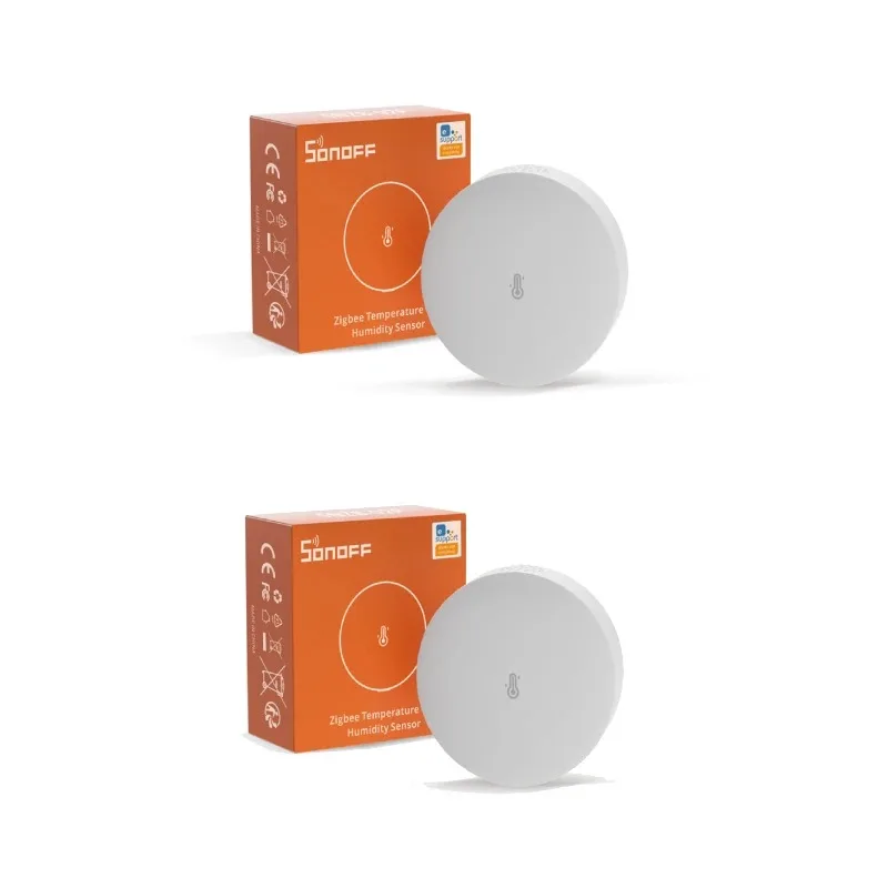 SONOFF SNZB 02P eWeLink Smart Home Gadgets ZigBee Temperature Sensor thumbnail 1