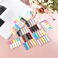 Index Tabs Flags for Annotating Books, Transparent Writable Book Markers Page Flags for Reading, Page Tabs for School Office 1
