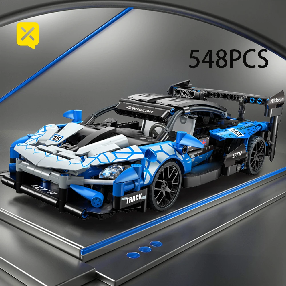 GL/SummitRacingサミットレーシング ジオラマ 1/64 新品未使用 548PCS Technical Mechanical Supercar Racing Racing Building Block